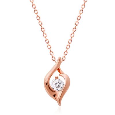 Rose Gold Fashion Polyester Necklace