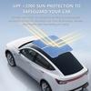 Ice Crystal Sunshade For Tesla Model 3 Highland 2025-2026 Model Y Juniper 2025 2026 Car Roof Front Rear Heat Insulation SunShade