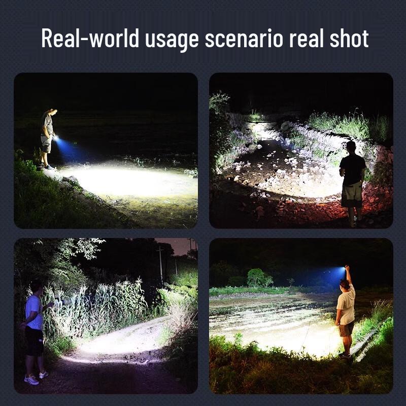 Suncojia Portable Ultra-Bright Rechargeable Flashlight