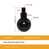 Aluminum 15Mm/17Mm/19Mm/20Mm/25Mm Ball Head Adapter To M6 1/4 Bolt For Motorcycle Phone Holder Car Bracket Camera Stand