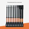 10Pcs Wrench Drill Bit Set Impacts Hex Head Screwdriver Bit Set 1/4inch Hex Shank Hex Bit Screwdriver Bit Tool