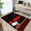 1pc Hello Kitty Valentine's Day Balloons Red Leopard Print Rug - Perfect for Home Decor, Office Carpet, Outdoor Rug, Gift Ideaz2751
