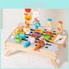 Wooden Simulation Barbecue Rack Cooking Family Interactive Children Toy Set For Sensory And Emotional Growth
