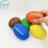 9cm Rugby PU Foam Stress Relief Ball with Logo Printing