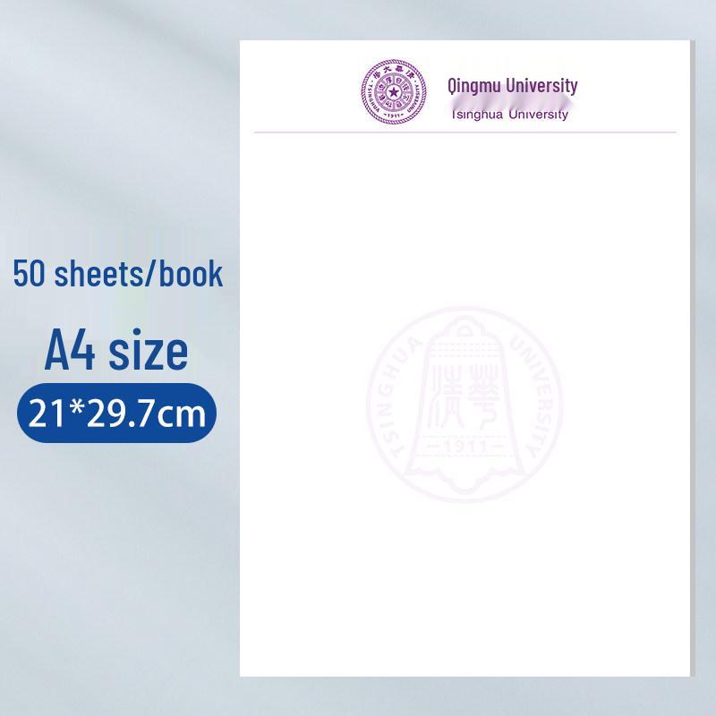 A4 Thickened Eye Protection Draft Paper - No Ink Bleed, Easy to Write, Ideal for University Notes