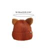 Kawaii for Cat Ears Hats Cute Cap Solid Color Hat Wool Knit Hat Earprotect All-m
