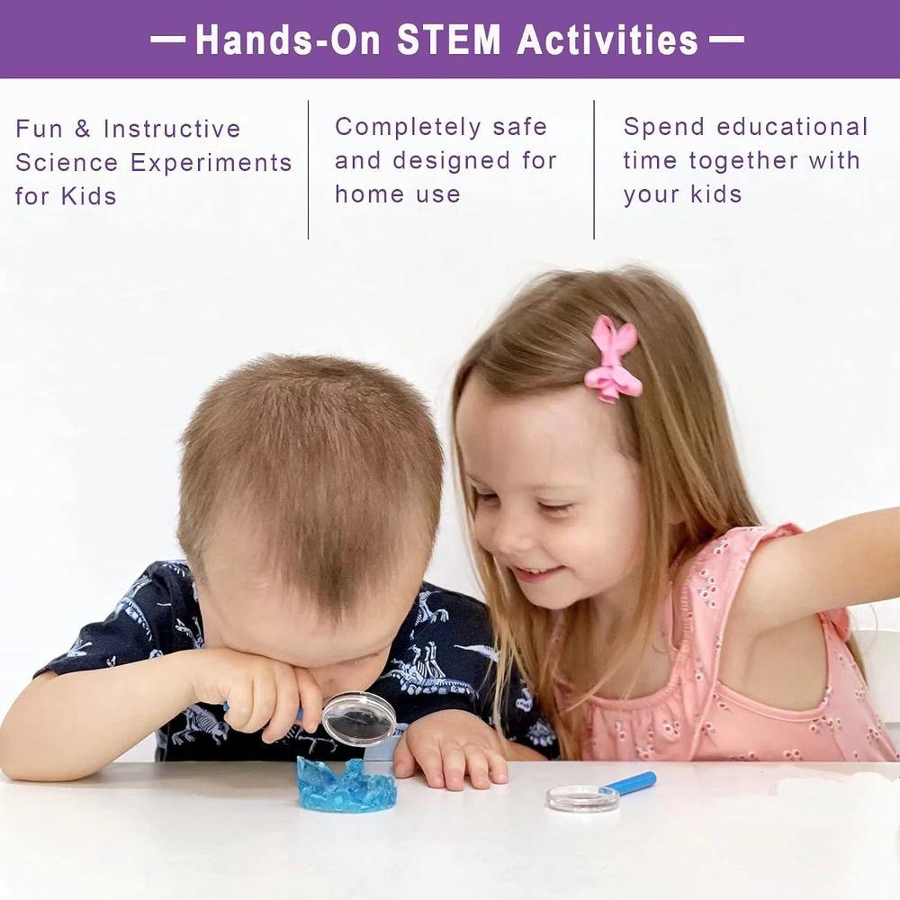 Colored Crystals Crystal Growing Science Kit Easy To Grow Crystal Making Kit  Boys