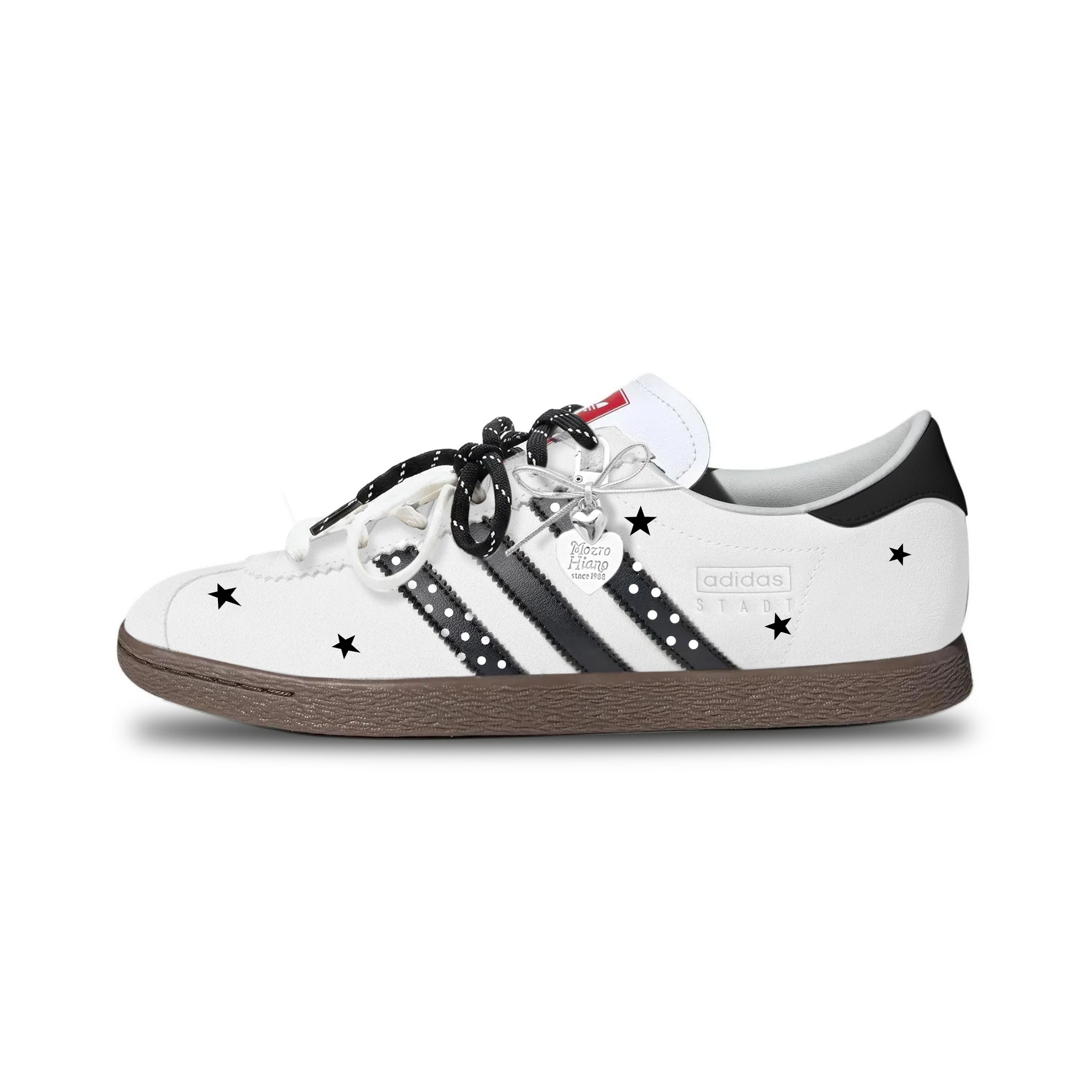 

Adidas Originals Stadt Cherry Bomb, Summer Polka Dot German Army Trainers Unisex JR6342(Team859-) 37⅓