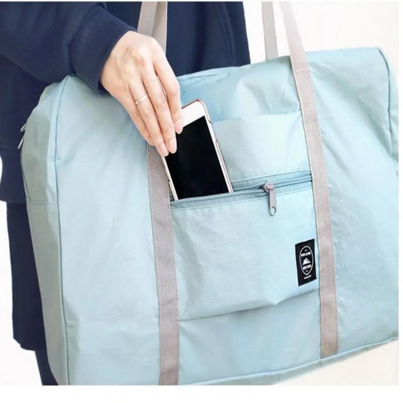 Travel Airplane Bag Folding Bag, One Shoulder Portable, Multi-Functional Handheld, Large Capacity Luggage Bag