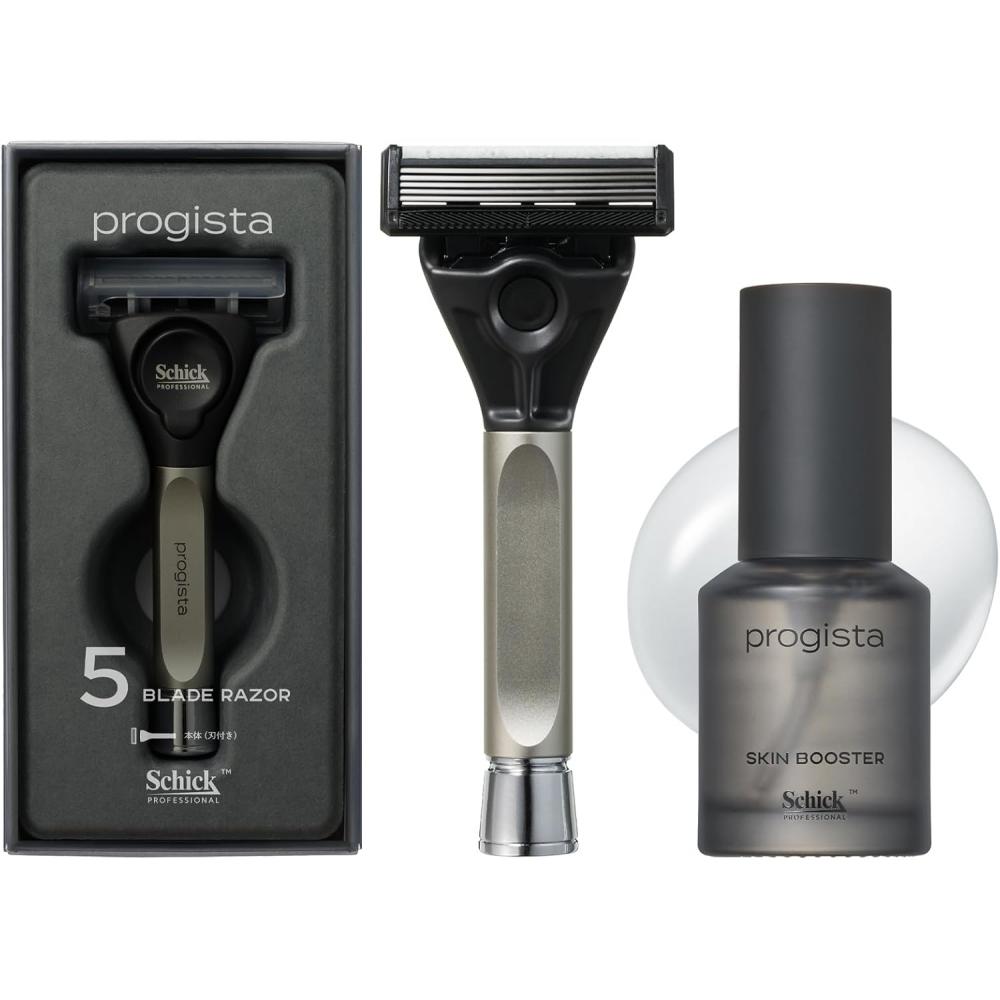 Набор для бритья Schick Men S + Бустер для кожи 30 мл С держателем для 5 лезвий С лезвиями