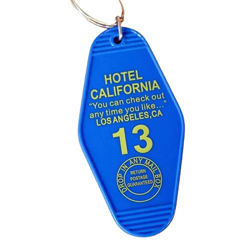 

[ALOHAMONI] USA DESIGN reprint vintage motel key chain key ring American miscellaneous goods Hotel antique cafe California west coast Hawaii (Hotel