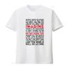 Wyobraź sobie koszulkę Lennon z tekstami vintage, lekko zmiękczoną, casualową, wszechstronną, wygodną, z grafiką, dla mężczyzny, unisex
