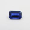 5.20 Ct Natural Blue Tanzanite CERTIFIED Loose Gemstone Emerald Cut p-1388-h