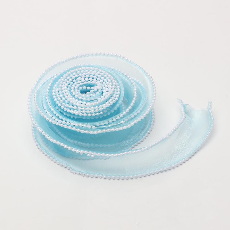 Coreless Iridescent Fishtail Satin Ribbon for Bouquet Packaging