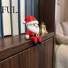 Holiday Shelf Sitter 3D Printed Santa Claus Figurine, Christmas Decoration, Party Supplies Small Gnome Statue for Desktop Home Decor Seasonal