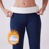 Women's High Waist Fleece Lined Lambswool Leggings for Autumn/Winter - Plus Size Yoga Pants