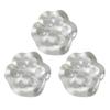 3/5Pcs Clear Cat Paw Squeeze Toy Anxiety Stress Relief Transparent Kitten Paw Pinch Sensory Toy Kids Teens Adults Soft