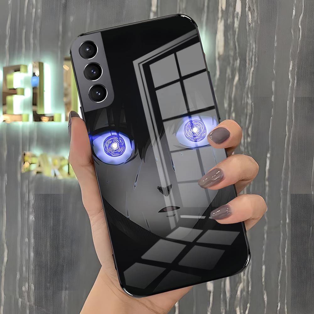 Comics B-Blue Lock Phone Case For Samsung A25 A13 A33 5G A54 A36 A35 A56 A52 A14 Shockproof Glass Cover