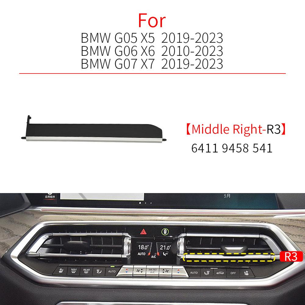 For BMW G05 G06 G07 Car Front Air Vent Grille Clip Trim Parts A/C Outlet Repair Kits Accessory For BMW X5 X6 X7 64119458541