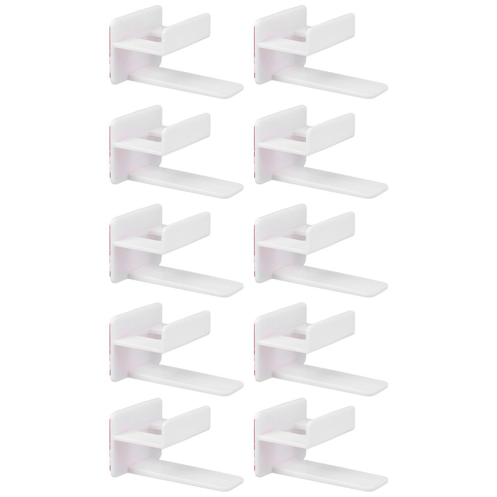 10Pcs Wall Mount Hat Organizer Multi-Purpose Baseball Hat Hangers Modern Caps Hanging Organizer for Home Hat Storage