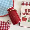 MOZHOU Red Milk Bottle Thermos Cup