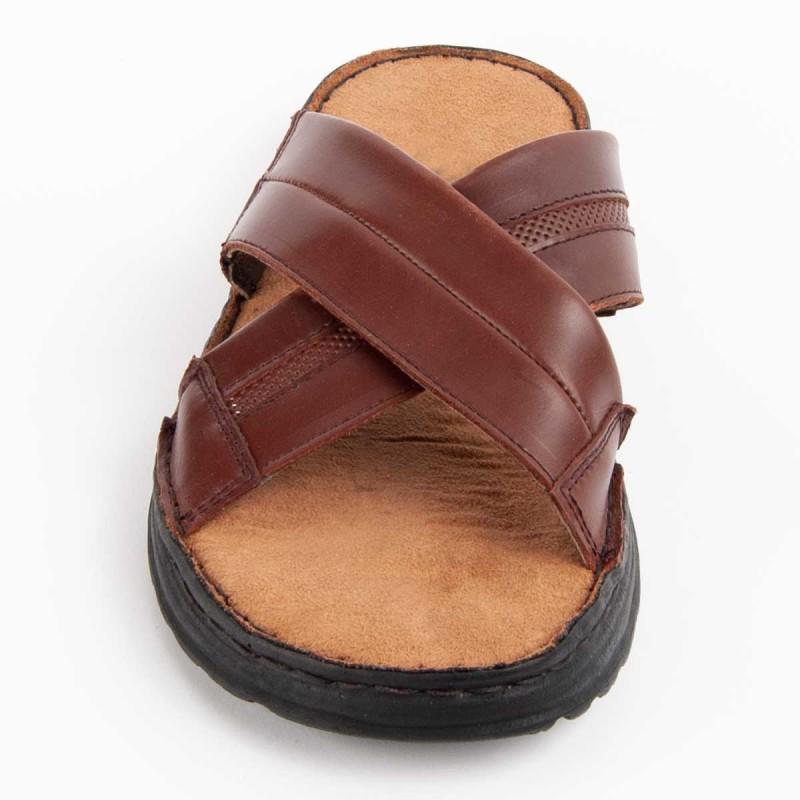 Men's Leather Sandal. Purapiel Beira3 102722