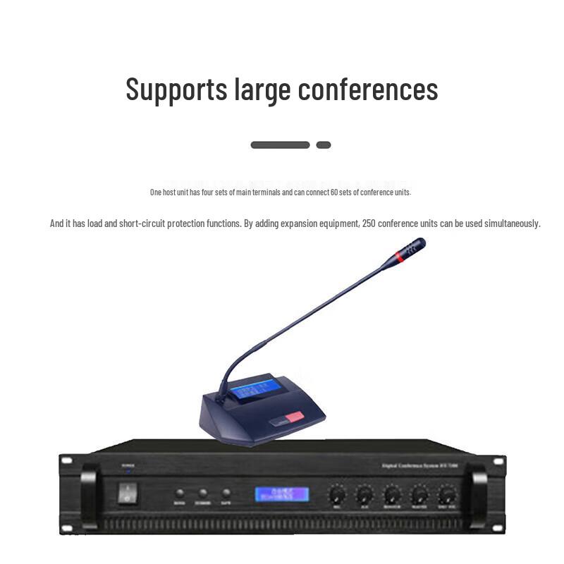 Runpu RP-WX6600P Wireless Conference Microphone System Host (CN version)