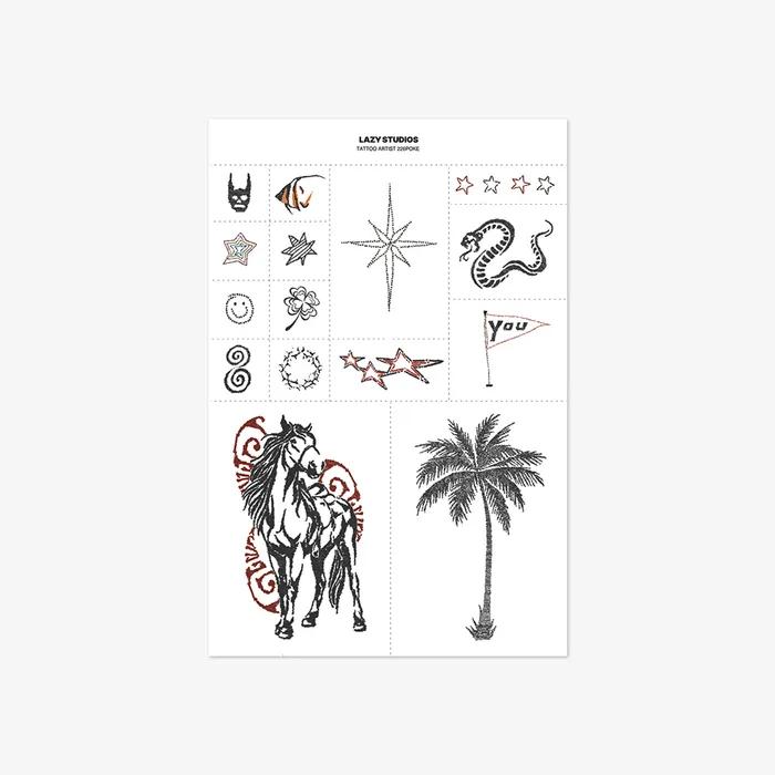 

Тату-мастер Ли Взлет 01 Временная наклейка-тату