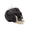Creative Flame Black Mini Skull Candle Holder Halloween Gothic Home Decor Resin Figurine
