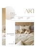 Class A 100s Premium Cotton Flannel 4-Piece Winter Embroidered Bedding Set - Thickened Bed Sheet & Duvet Cover