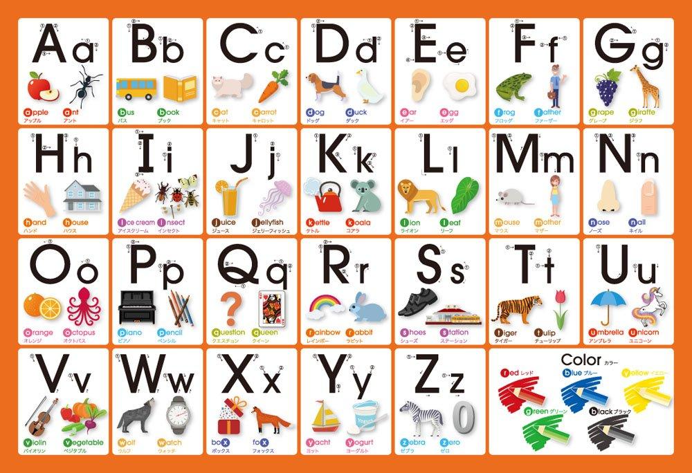 BEVERLY (BEVERLY) [Made In Japan] Beverly 150-Piece Jigsaw Puzzle, Learning the Alphabet Large Pieces (26 X 38 Cm)
