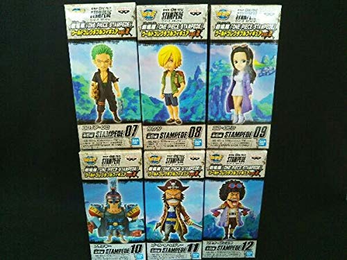

Theatrical version ONE PIECE Stamped World Collectable Figure Vol.2 All 6 types