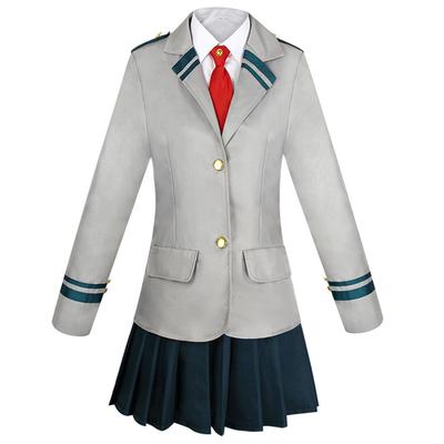 [RinMart] My Hero Academia Stil Ochako Uraraka, Momo Yaoyorozu und Tsuyu Asui Cosplay Kostüm für U.A.. Highschool-Mädchen (Damengröße L)