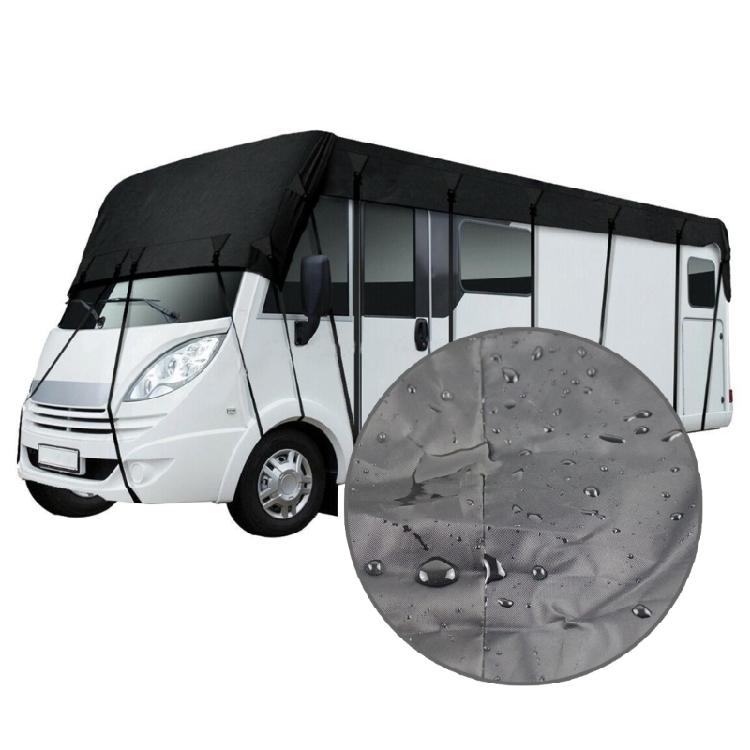 Practical Waterproof Tarp 210D Waterproof Caravans Cover Fit for Caravans Roofs