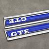 2Pcs/set Metal Blue GTE Logo Car Fender Side Badge Emblem for Volkswagen VW Golf GTE MK7 7 7.5 8 Passat B8 Sticker Accessories SO1