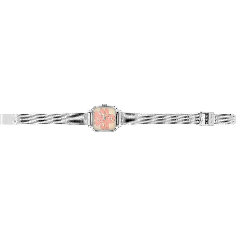 KOMONO Kate Cameo Royal Women's Watch Silver Blush 30mm Stainless Steel Analog Timepiece