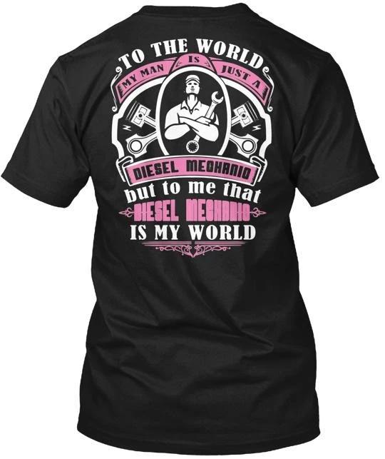 

Diesel Mechanic Wife Tee T-Shirt Made in the USA Size S to 5XL 3XL