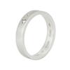 Cartier Anillo de Platino Letra Clásica C De Unisex Anillos B4098200