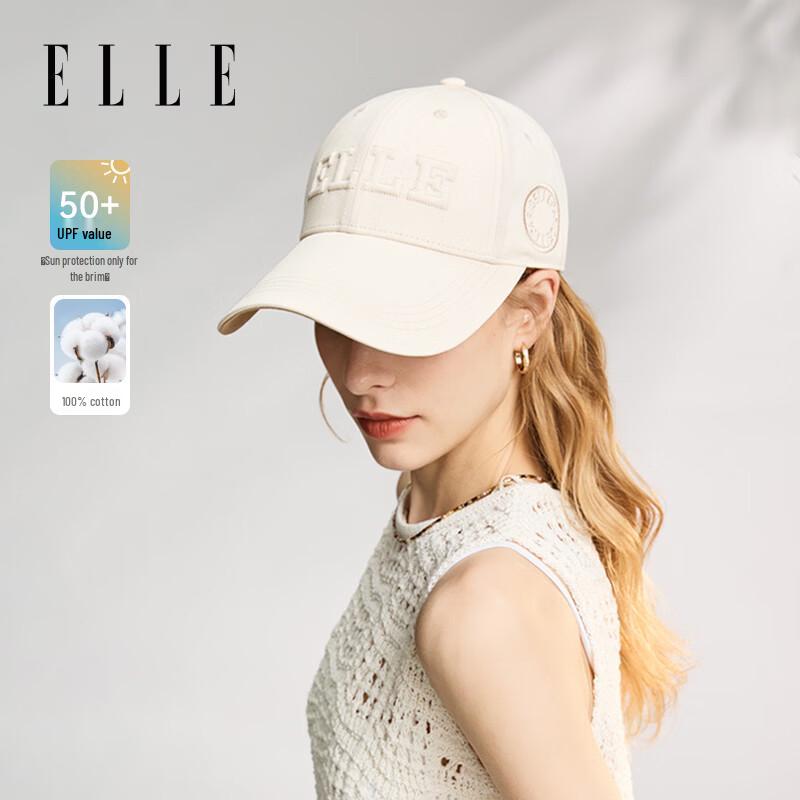 ELLE Unisex Baseballkappe mit hohem Schirm zum Sonnenschutz
