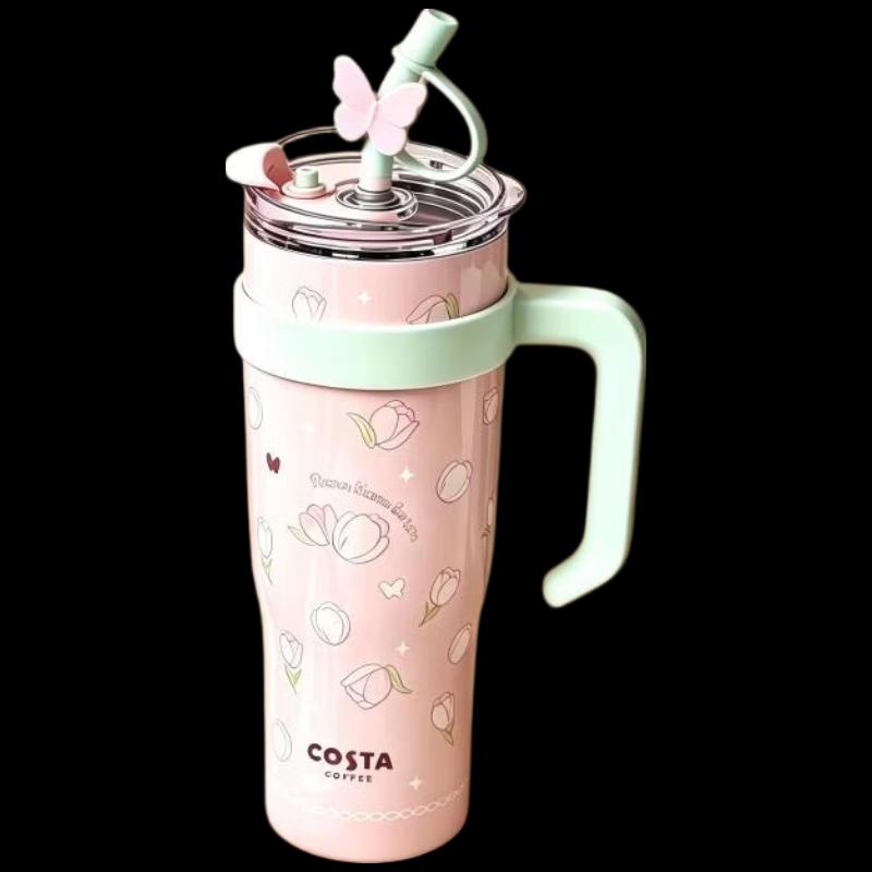 COSTA 1.25L Stainless Steel Insulated Straw Tumbler