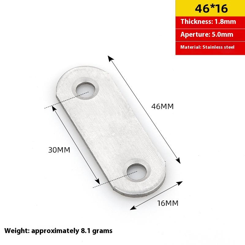10/5/2Pcs Thickened Stainless Steel Corner Code Wooden Board Splicing Layer Plate Connector L-Shaped 90 Degree Right Angle Brack