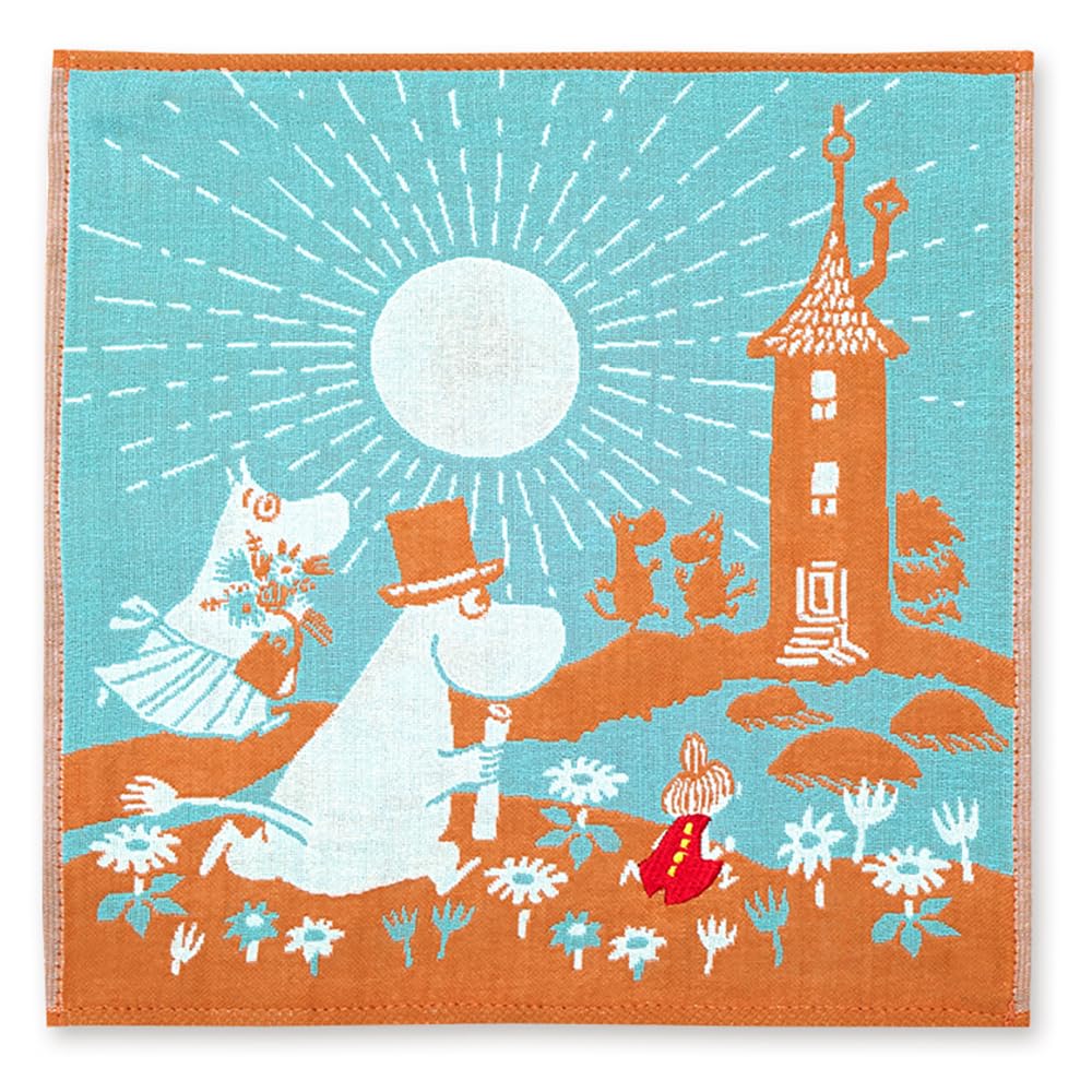 

JIKAN STYLE MOOMIN Triple Gauze Handkerchief