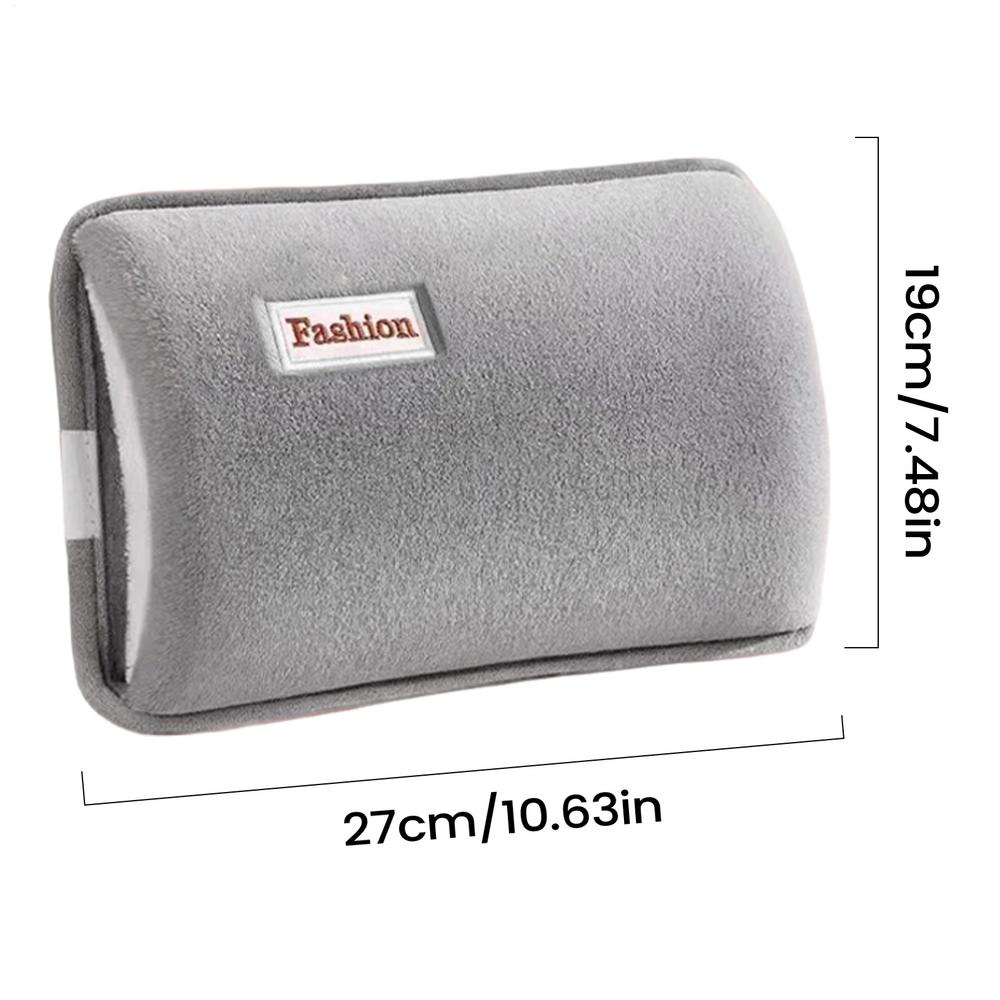 

Warm Water Bottle Reusable Hand Warmers Reusable Rechargeable Hot Water Pouch For Cramps Discomfort Relief Abdomen Back Foot фіолетовий