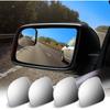 4 Pieces Fan-Shaped Automobile Rear Blind Spot Mirror, 360 Degree Rotating Design, Automobile Side Wide Angle Safety Convex Rearview For Car Truck