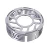 Gas Stove Windshield Ring Protects Flame from Wind Stove Wind Guard 201Stainless Steel Texture for Outdoor Cooking