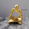 Statue, Home Decoration, Mini Nordic Ornament for Office Fireplace