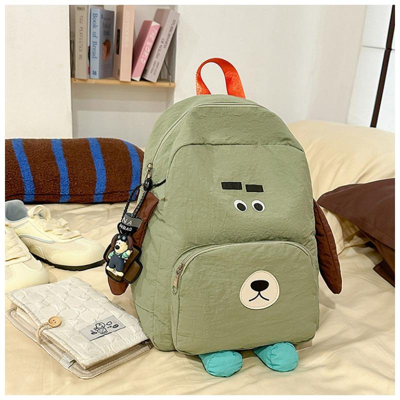 New high-value, fresh, sweet and cute puppy backpack, large-capacity backpack for primary and secondary school students