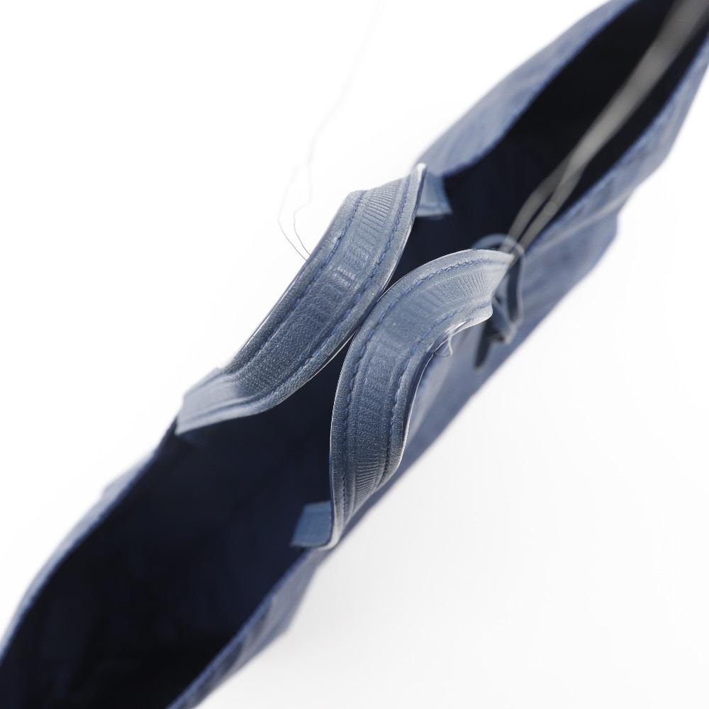 BOTTEGAVENETA Intrusion Tote Bag Navy Blue Nylon Unisex Used