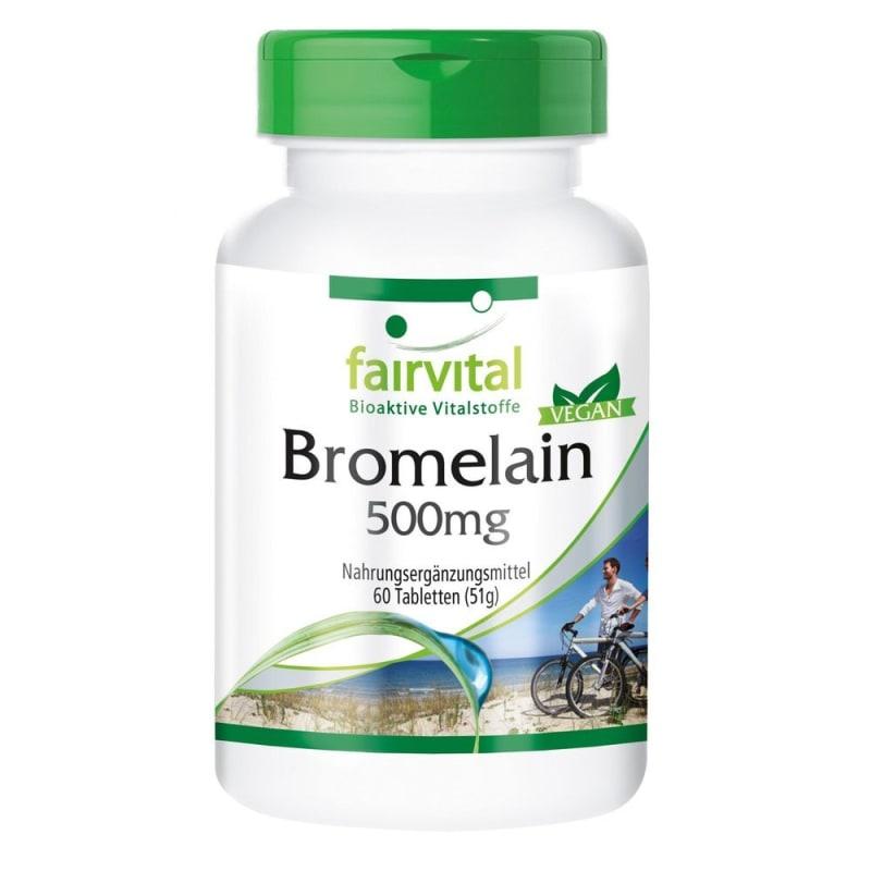 

Fairvital Bromelain 500 mg 60 Tablets