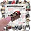 35-100pcs Gothic Skull Stickers Packs Waterproof Diy Skateboard Luggage Laptop Guitar Cool Sticker Decor Gift